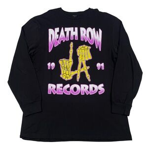 Crooks & Castles x Death Row Records Long-Sleeve Shirt Size L (Retail Price $40)
